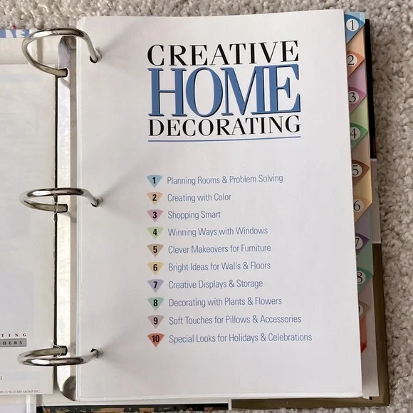 Creative Home Decorating Binder - Picture 3 of 16
